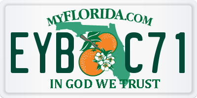 FL license plate EYBC71