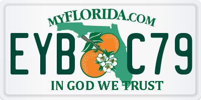 FL license plate EYBC79