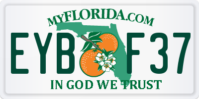 FL license plate EYBF37
