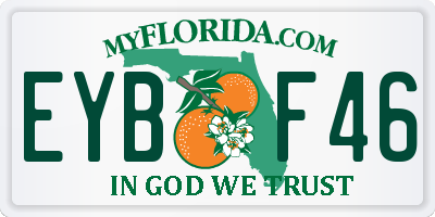 FL license plate EYBF46