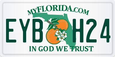 FL license plate EYBH24
