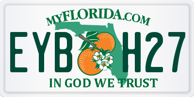 FL license plate EYBH27