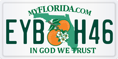 FL license plate EYBH46