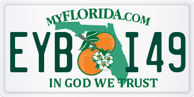 FL license plate EYBI49