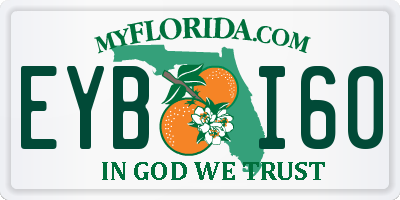 FL license plate EYBI60