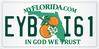 FL license plate EYBI61
