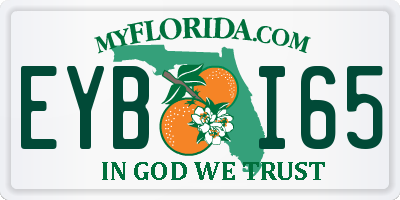 FL license plate EYBI65