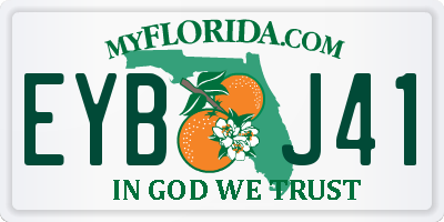 FL license plate EYBJ41