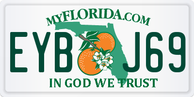 FL license plate EYBJ69
