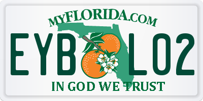 FL license plate EYBL02