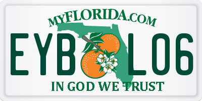 FL license plate EYBL06