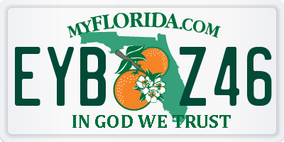 FL license plate EYBZ46