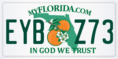 FL license plate EYBZ73