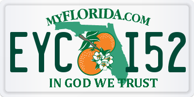 FL license plate EYCI52