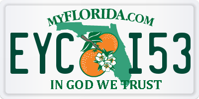FL license plate EYCI53