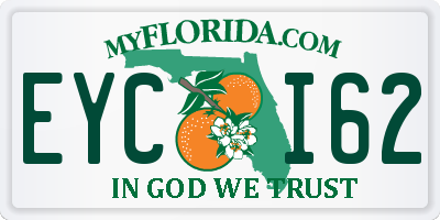 FL license plate EYCI62