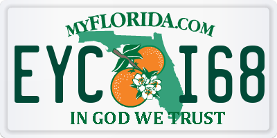FL license plate EYCI68