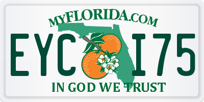FL license plate EYCI75