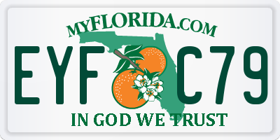 FL license plate EYFC79