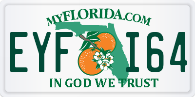 FL license plate EYFI64