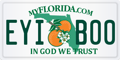 FL license plate EYIB00