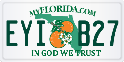 FL license plate EYIB27