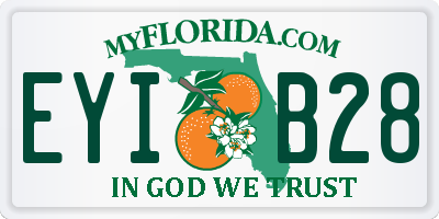 FL license plate EYIB28