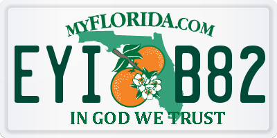 FL license plate EYIB82