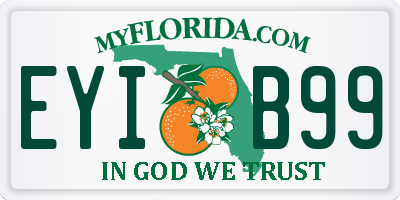 FL license plate EYIB99