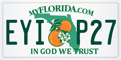 FL license plate EYIP27