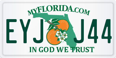 FL license plate EYJJ44