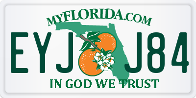 FL license plate EYJJ84