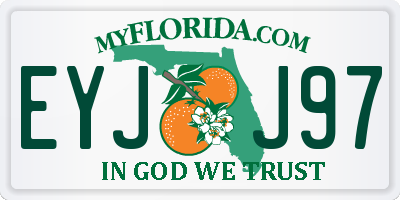FL license plate EYJJ97