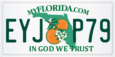 FL license plate EYJP79