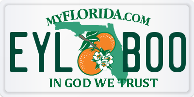 FL license plate EYLB00