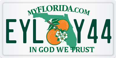 FL license plate EYLY44