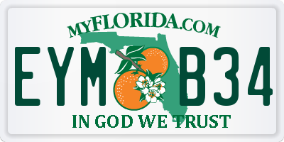 FL license plate EYMB34