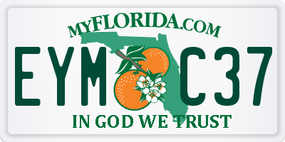 FL license plate EYMC37