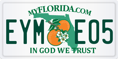 FL license plate EYME05