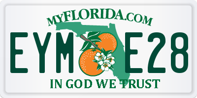 FL license plate EYME28