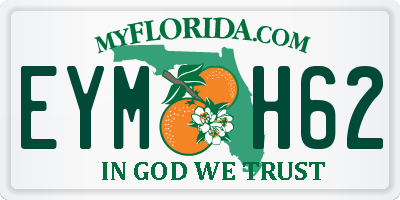 FL license plate EYMH62