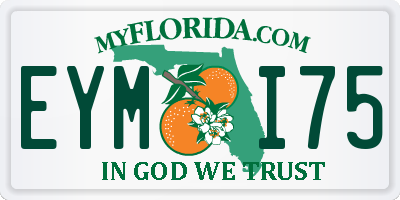 FL license plate EYMI75