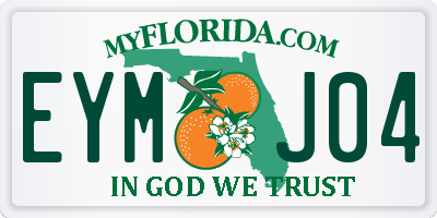 FL license plate EYMJ04
