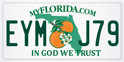 FL license plate EYMJ79