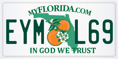 FL license plate EYML69