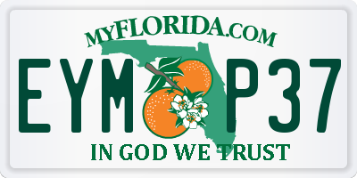 FL license plate EYMP37