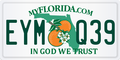 FL license plate EYMQ39