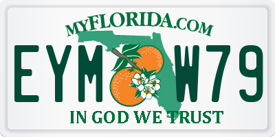 FL license plate EYMW79