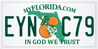 FL license plate EYNC79