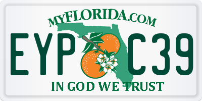FL license plate EYPC39